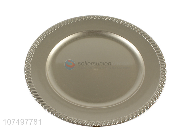 New Arrival Round Serving Plate Fashion Fruit Plate