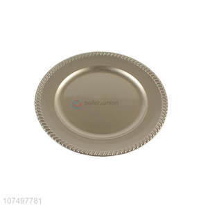 New Arrival Round Serving Plate Fashion Fruit Plate