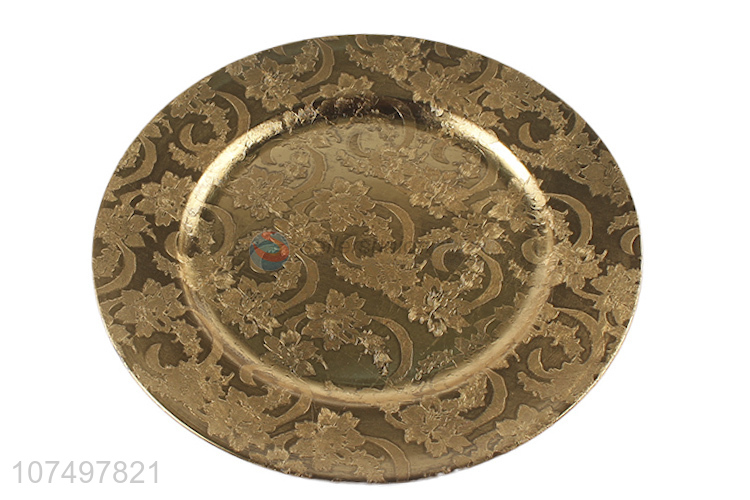 Best Price Restaurant Serving Plate Decorative Plastic Tray