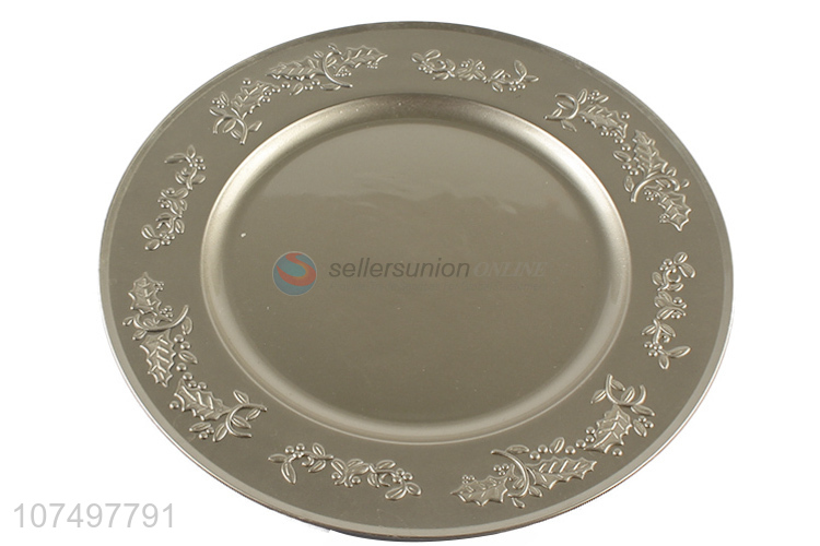 Popular Household Multipurpose Plastic Serving Plate Flat Plate