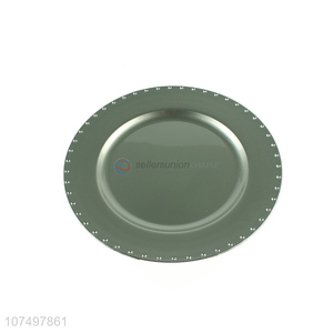 New Design Plastic Serving Plate Best Charger Plate