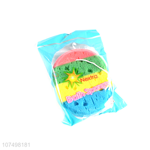 Best selling body exfoliating scrub soft bath sponge