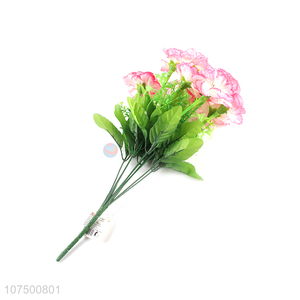 Delicate Design Artificial Carnation Plastic Simulation Flowers