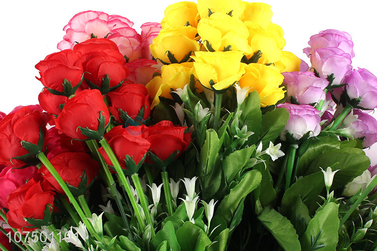 Hot Selling Simulation Flower Plastic Artificial Flower