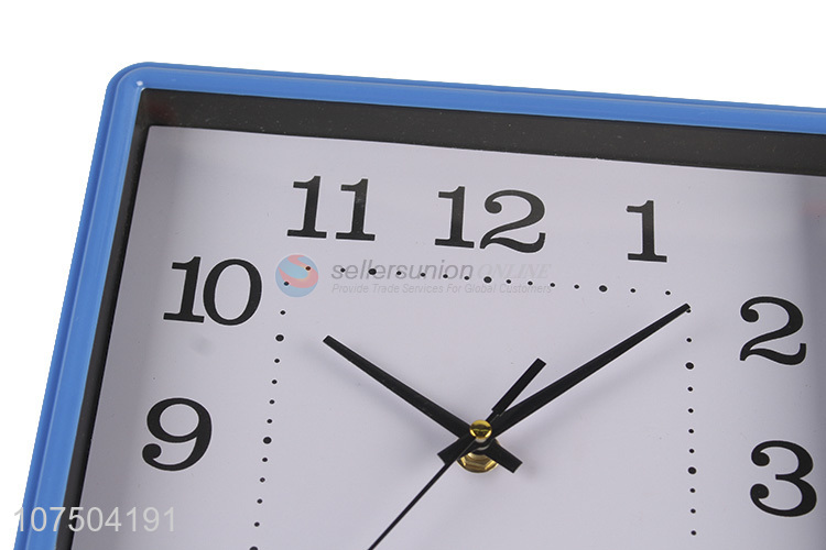 Hot Selling Square Plastic Wall Clock For Promotion Gift