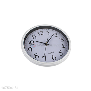 New Product Home Decoration Fashion Plastic Round Wall Clock