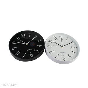 Wholesale Modern Living Room Decorative Promotional Plastic Creative Wall Clock