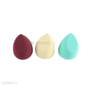 China manufacturer makeup tools waterdrop cosmetic puff foundation blender