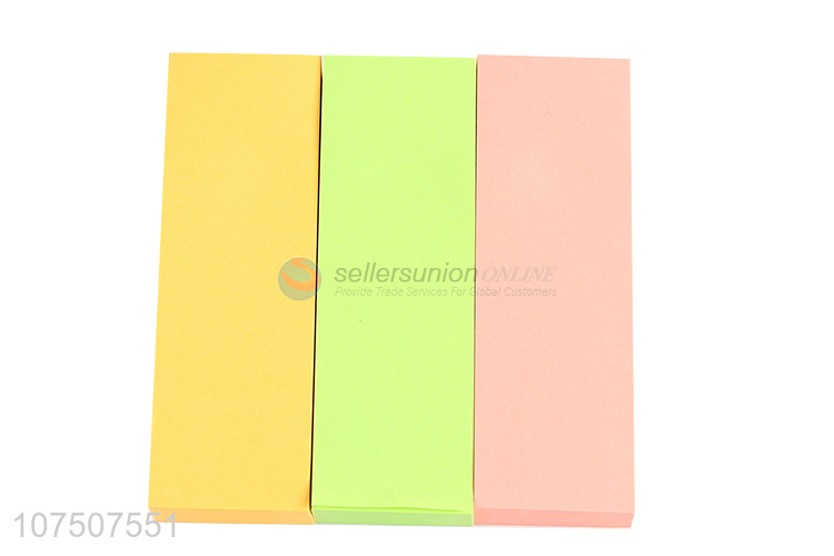 Portable Colorful 3 Pieces Paper Sticky Notes Set