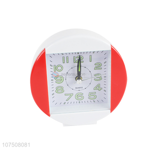 Promotional bedroom luminous alarm clock snooze table clock