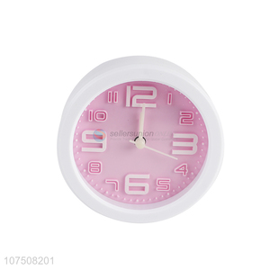 Best selling plastic table alarm clock bedroom clock