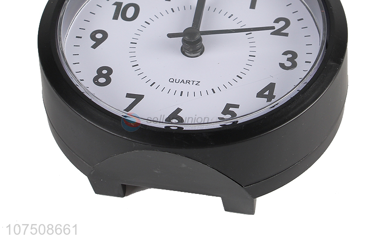 Factory price plastic alarm clock quartz table clock