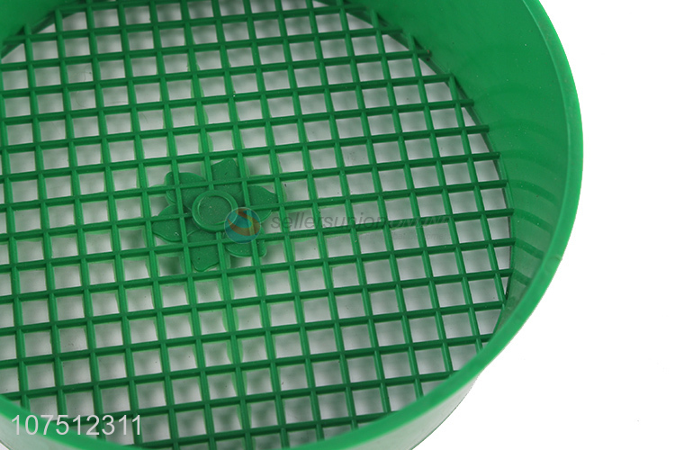 Custom Plastic Round Garden Sieve Best Garden Tools