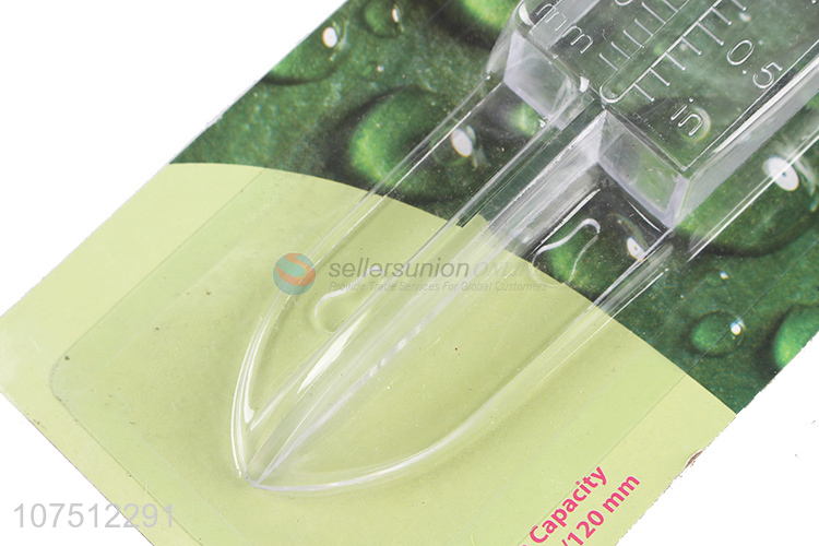 Plastic Pluviometer Garden Decorative Rain Gauge Rain Meter