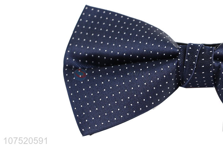 China manufacturer hot sale polka dot men's bow tie