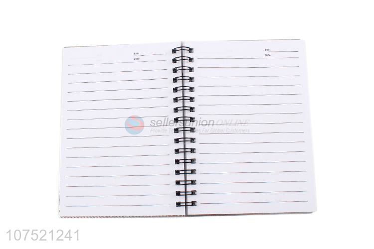 Hot products glitter a6 spiral notebook diary book stationery