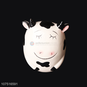 China factory cow shape new year money box