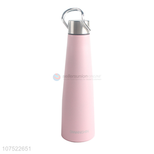 Most popular double-walled stainless steel vacuum flask water bottle for ladies