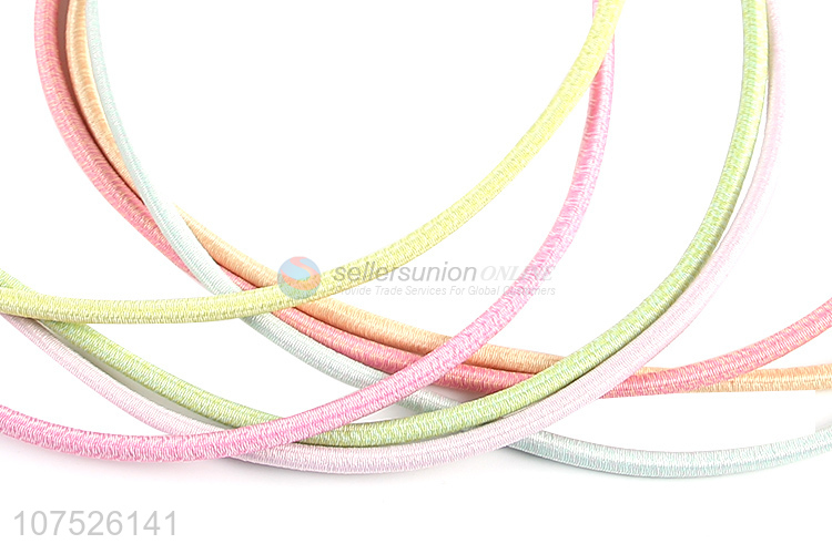 Good quality 7pcs hair rings hair string for girls & women