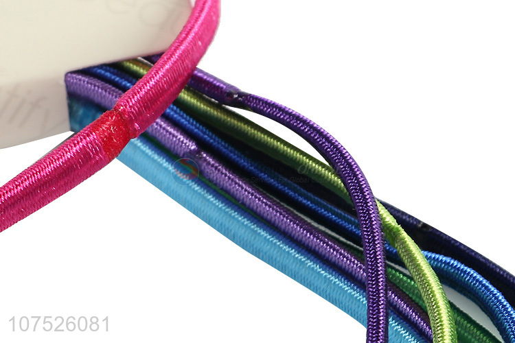 Competitive price 8pcs girls hair band hair ropes for women