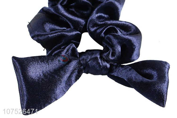 China factory elastic hair scrunchies ladies hair bands