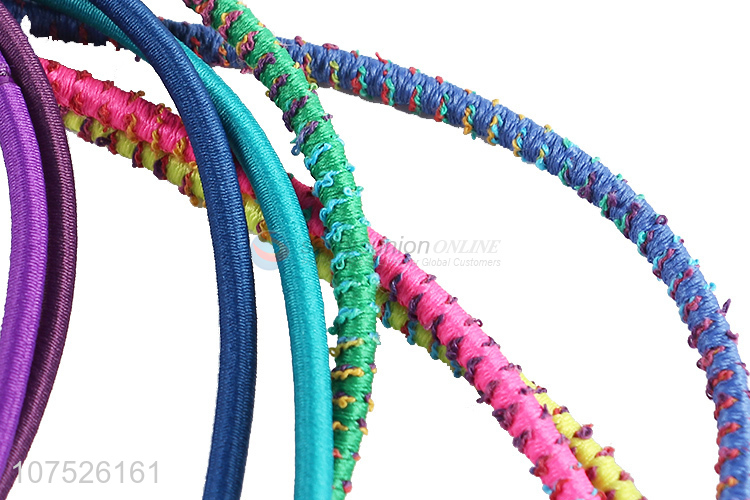 New products 8pcs hair strings hair bands hair accessories