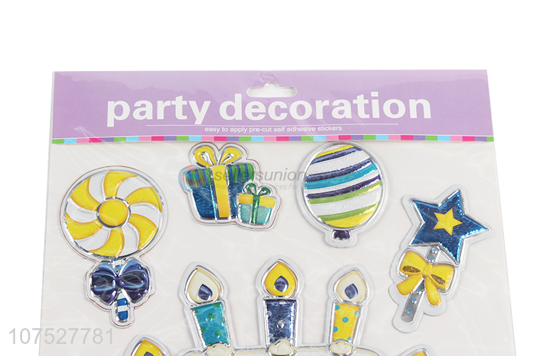 Good Sale Birthday Party Sticker Wall Decoration Sticker