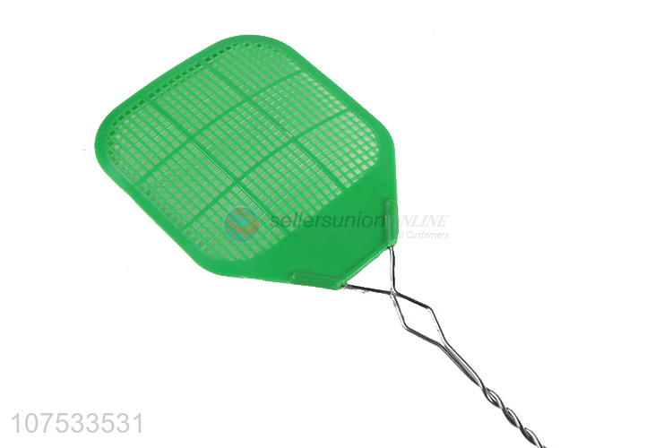 Best Sale Plastic Fly Swatter With Metal Handle