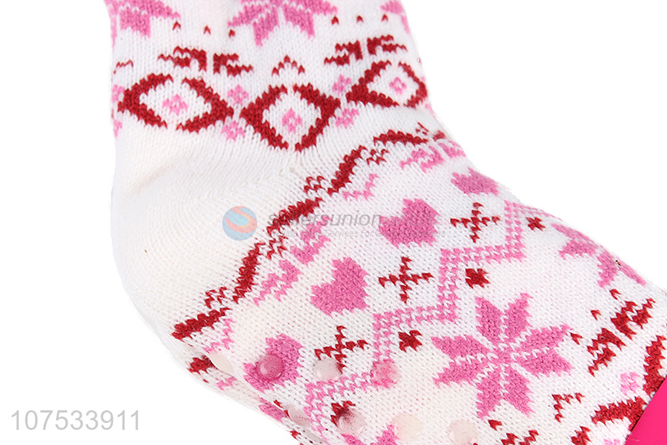 Good sale women thermal socks home slipper socks