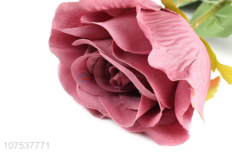 Good Quality Plastic Simulation Rose Fashion Artificial Flower