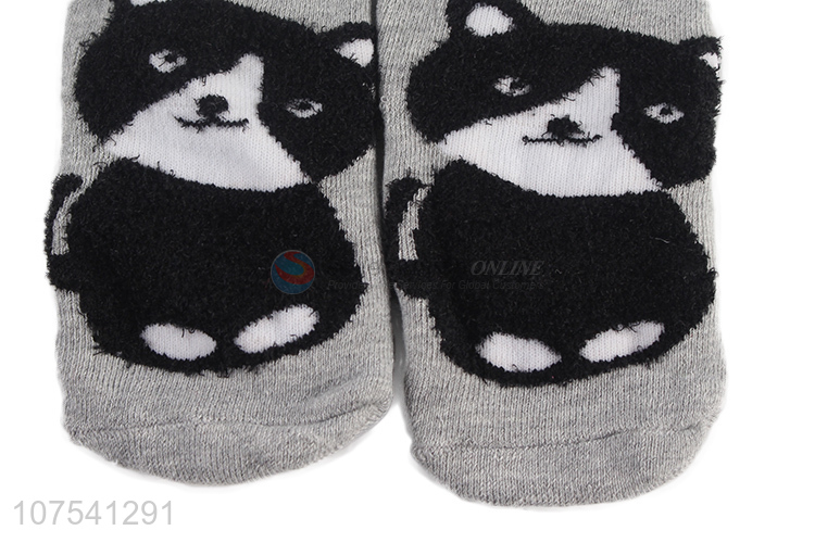 Best Quality Cartoon Animal Ladies Socks Fashion Short Sock