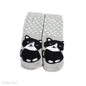 Best Quality Cartoon Animal Ladies Socks Fashion Short Sock