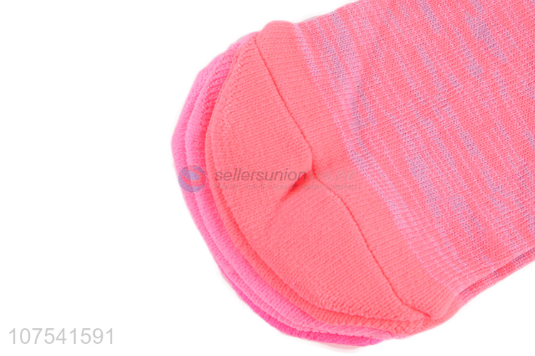 Fashion Style Ladies Casual Short Socks With Bowknot