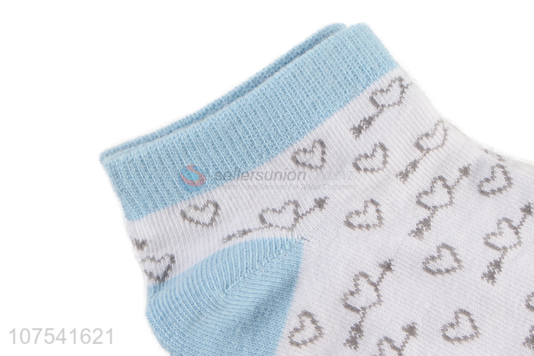 Top Quality Ladies Fashion Short Socks Breathable Ankle Socks