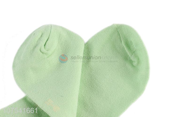 Popular Pure Color Ankle Socks Breathable Short Socks For Women