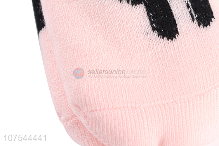 Good Quality Winter Warm Floor Socks Cute Cat Pattern Room Socks