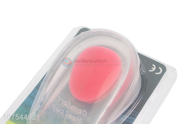 Hot Selling Foot Massage Pu Gel High Heel Transparent Shoe Pad For Women