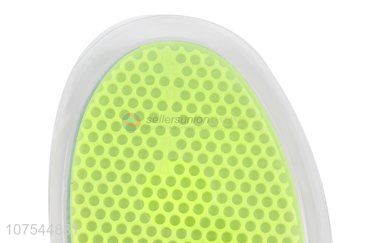 Competitive Price Fluorescent Green Honeycomb Breathable Insoles For Men