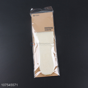 Competitive Price Color Eva Imitation Cashmere Insoles Winter Warm Shoe Insoles