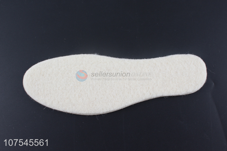 China Supplier Winter Aluminum Foil Wool Warm Insoles Comfortable Shoe Insoles