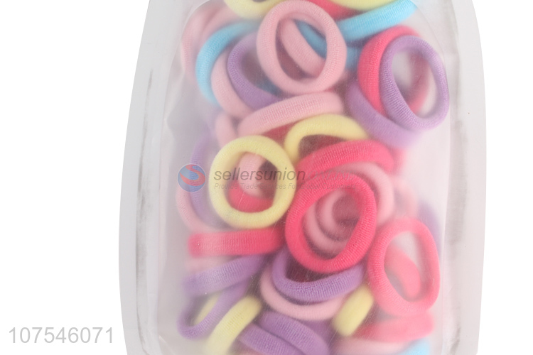 New Design Cute Candy Color Headwear Elastic Hair Bands Hair Rings