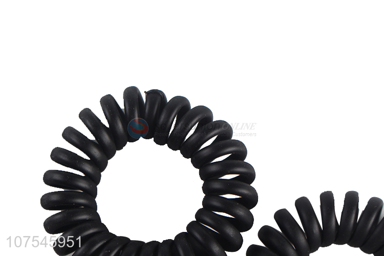 New Selling Black Hair Band Fashion Telephone Wire Hair Rings