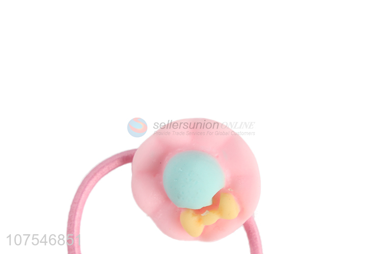 New Arrival Cute Hat Design Elastic Hair Band Lovely Hair Ring