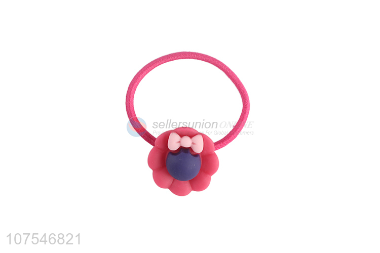 Hot Selling Fashion Girls Hair Band Lovely Elastic Hair Ring