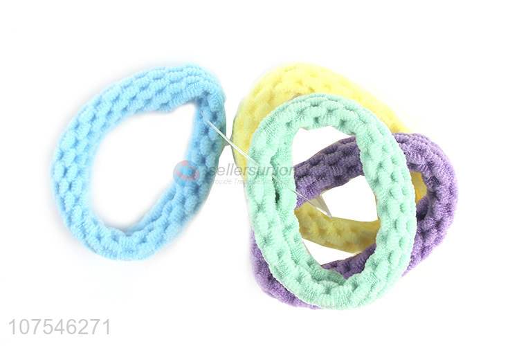 Competitive Price Solid Color Elastic Hair Band Fashion Hair Ring