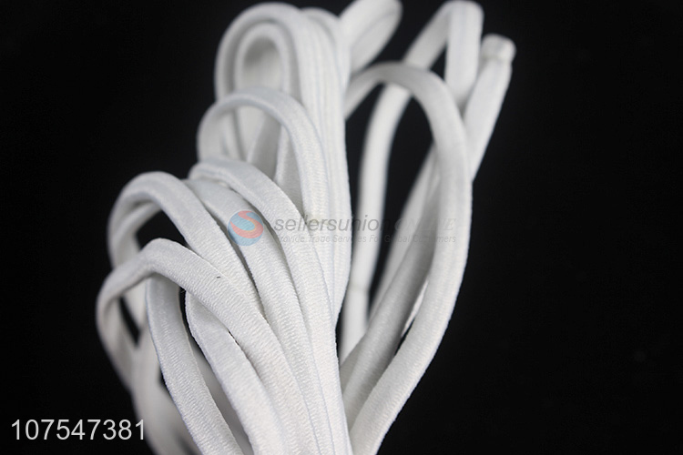 New Arrival White Elastic Hair Ring Simple Style Hair Band