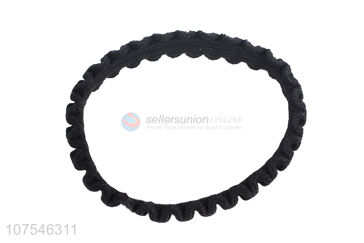 Wholesale Fashion Simple Solid Color Hair Band Elastic Hair Ring