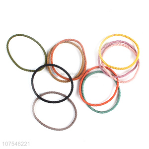 New Fashion Hair Accessories Round Simple High Elastic Hair Ring