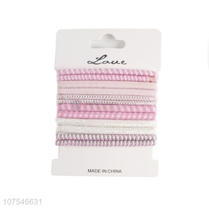 Hot Selling Hair Rings Combination Set Colorful Elastic Hair Bands