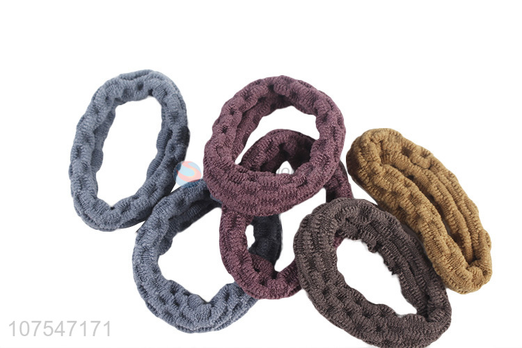 Premium Quality Colorful Hair Ring Fashion Elastic Hair Band